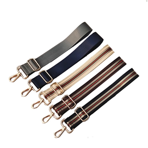 Tracolla Regolabile in Nylon Urban Minimalist per Donna Uomo Borsa a Tracolla Cintura Larga Sostituibile Con Fibbia in Metallo