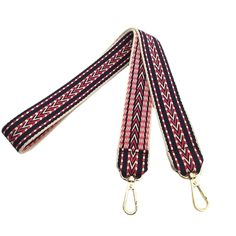 Tracolla per Borsa in Tessuto Jacquard Stile Etnico Tracolla di Ricambio in Cotone Ispessito per Donna Borsa a Tracolla Sottoascellare