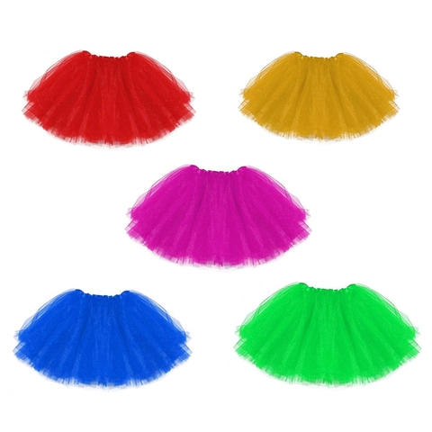 Gonna Tutù Luminosa a LED per Bambini in Mesh a Strati Con Motivo a Stelle Gonne da Danza Classica per Ragazze Natale Festa Spettacolo