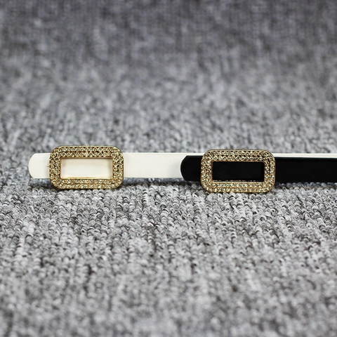 Cintura Sottile in Vernice alla Moda per Donna Dolce Cintura con Strass e Bottone a Pressione per Accessori Decorativi Vestito