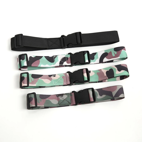 Cintura in Nylon Mimetica per Bambini Cinturino Tattico Regolabile Con Fibbia in Plastica per Ragazzi Ragazze Allenamento all'Aperto Campeggio