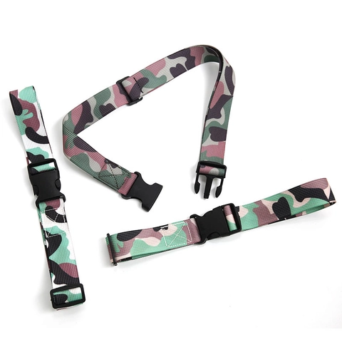 Cintura in Nylon Mimetica per Bambini Cinturino Tattico Regolabile Con Fibbia in Plastica per Ragazzi Ragazze Allenamento all'Aperto Campeggio