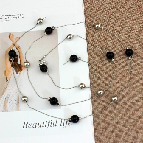Elegante Cadena de Cintura de Metal para Mujer Con Incrustaciones de Perlas Artificiales y Strass Cinturón Fino Ajustable Para Vestidos