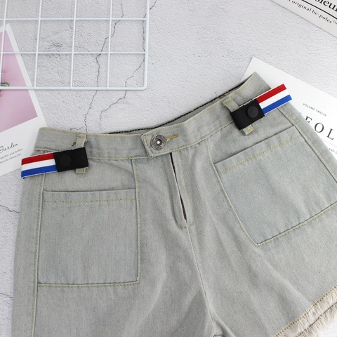 Verstelbare Onzichtbare Elastische Riem Zonder Gesp Voor Dames Heren Gestreept Effen Kleur Stretch Tailleband Riem