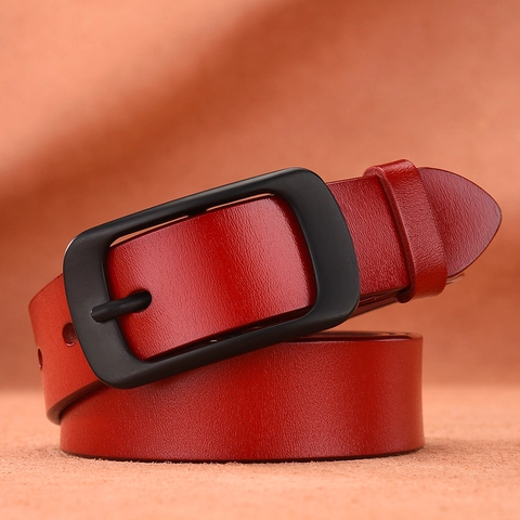 Cintura in Crosta di Cuoio di Vacca Retrò Fibbia ad Ardiglione in Lega Minimalista Moda Cintura Casual Versatile per Uomo Donna