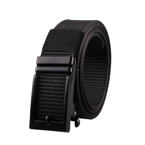 Herren Leinwand Taktischer Gürtel Mit Legierungsschnalle Robuster Gewebter Taillengurt Für Outdoor Training Arbeitshosen Casual Accessoire