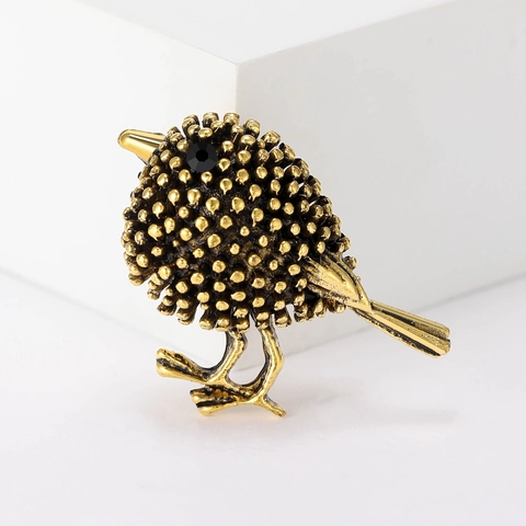 Spilla a Forma di Colibrì in Lega Vintage per Donna Spilla con Uccello in Strass per Abiti Accessori Gioielli di Moda Animale