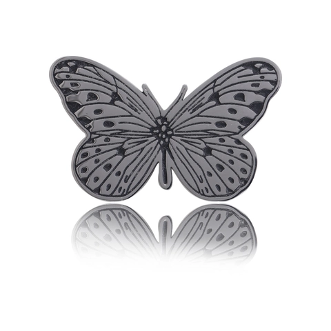 Spilla Farfalla in Lega Vintage per Donna Elegante Spilla da Abito a Forma di Animale Metallica Accessori Gioielli di Moda