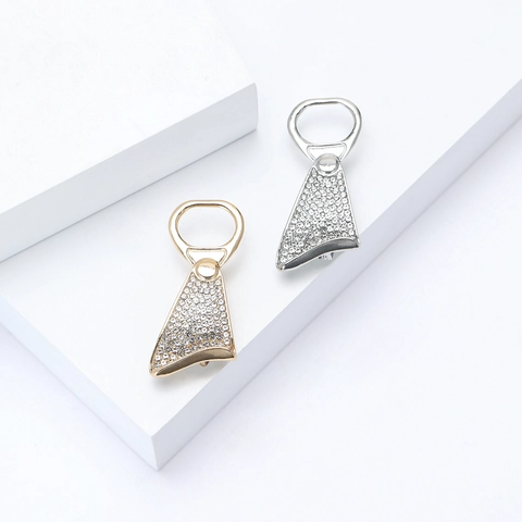 Creative Soda Can Tab Brooch Alloy Rhinestone Inlaid Beverage Pull Ring Pin For Women Men Fashion Jewelry Gift
