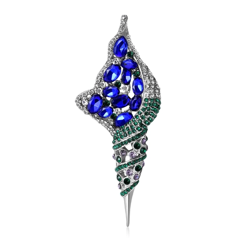 Mode Holle Wulk Broche Voor Vrouwen Lichte Luxe Legering Strass Ingelegd Corsage Pin Pak Accessoire Sieraden Cadeau