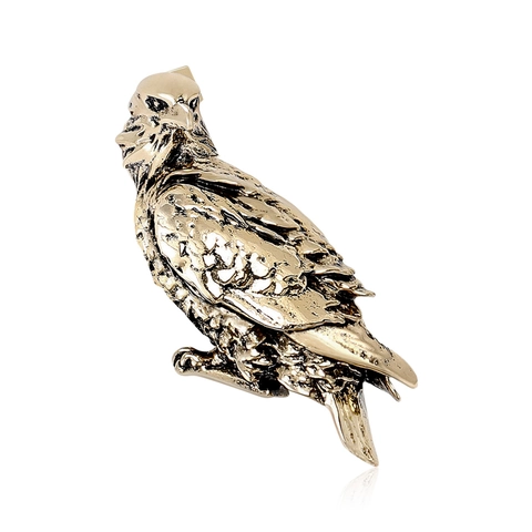 Vintage Zinc Alloy Eagle Animal Brooch For Women Elegant Animal Shape Lapel Pin Brooch For Clothing Accessories Jewelry Gift