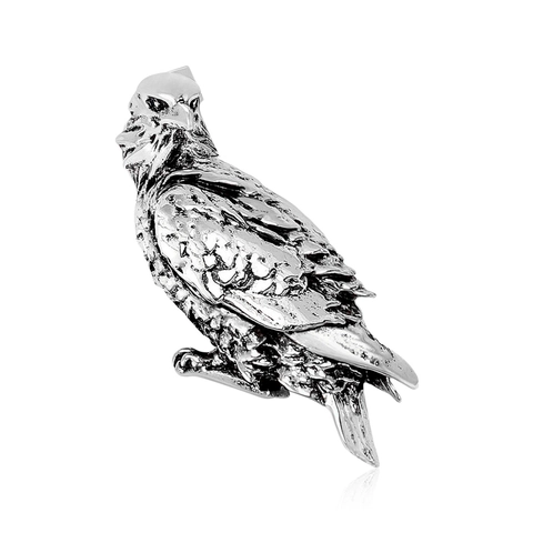 Vintage Zinc Alloy Eagle Animal Brooch For Women Elegant Animal Shape Lapel Pin Brooch For Clothing Accessories Jewelry Gift