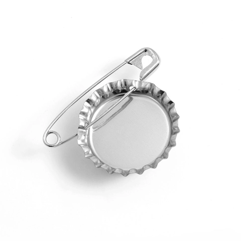 Retro Legering Emaille Flessendop Broche Pin Paarse Druivensoda Patroon Kleding Rugzak Badge Accessoire Voor Heren Vrouwen