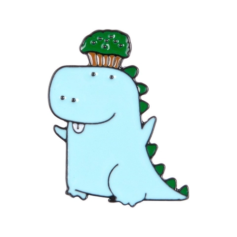 Cartoon Tier Emaille Pins Süße Legierung Tropföl Broschen Dinosaurier Katze Fuchs Schwein Lama Faultier Koi Fisch Abzeichen Mode Schmuck Zubehör