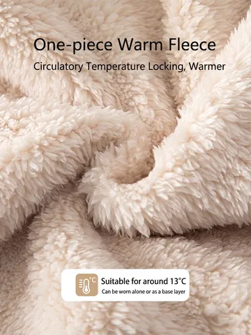 Grenouillère Bébé en Polaire Épaisse Hiver Combinaison Chaude à Capuche avec Oreilles Broderie Animale Vêtements Automne Hiver