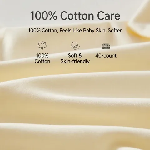 Newborn Baby Cotton Romper Boneless Kimono Bodysuit Long Sleeve Beige Jumpsuit With Cartoon Bear For 0-6 Months Infant
