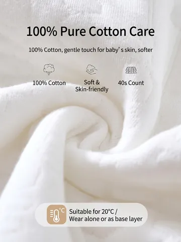Pagliaccetto Termico Invernale Neonato in Cotone Trapuntato Tuta Manica Lunga Motivo Orso Cartone Animato Pigiama Caldo Neonato
