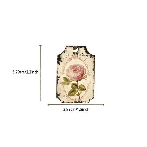 Adesivi Vintage per Scrapbooking a Forma di Farfalla e Fiori Decalcomanie Decorative Botaniche Retro per Laptop Telefono