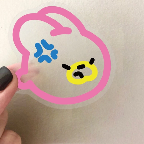Cute Cartoon Animal PET Stickers Colorful Bubble Waterproof Decals For Scrapbooking Journal Laptop DIY Decorative Stickers