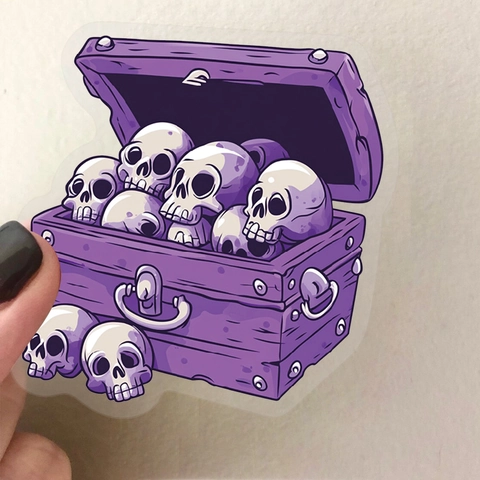 Adesivi Halloween in PET Impermeabile Cartone Animato Gotico Zucca Scheletro Fantasma per Scrapbooking Diario Laptop