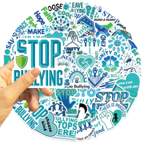 Anti-Bullying Stickers For Kids Teens Kindness Matters Waterproof PVC Decals For Water Bottle Laptop Journaling Decor