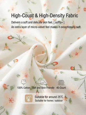 Grenouillère Bébé en Coton à Manches Longues Imprimé Floral Cœur Fraise Combinaison Douce Respirante Pyjama Automne Printemps