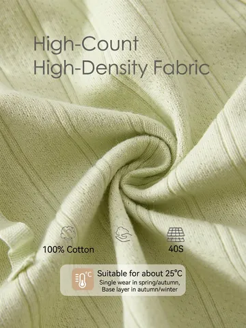 Haut Croisé Style Kimono en Coton pour Nouveau-Né Chemise en Tricot à Côtes Manches Longues avec Broderie Florale Douce