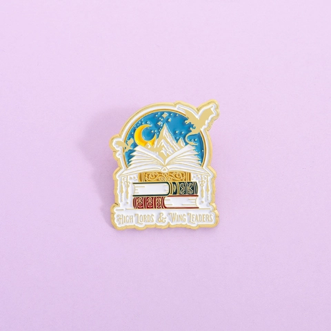 Fantasie Buch Drache Emaille Pin High Lords Wing Leaders Abzeichen Legierung Brosche Für Rucksack Kleidung Jacke Zubehör