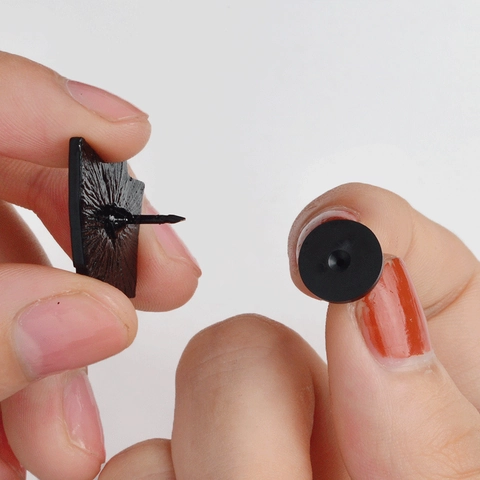 Sostituzione Chiusure Spille Colorate Farfalla Metallo E Gomma Per Spille Distintivi Pins Fai-da-te Creazione Gioielli