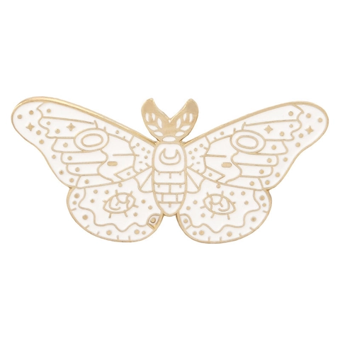 Spille da Balia Vintage Mistiche a Forma di Farfalla e Falena in Smalto Luna Celeste Stella Geometrica in Lega Gioielli Accessori