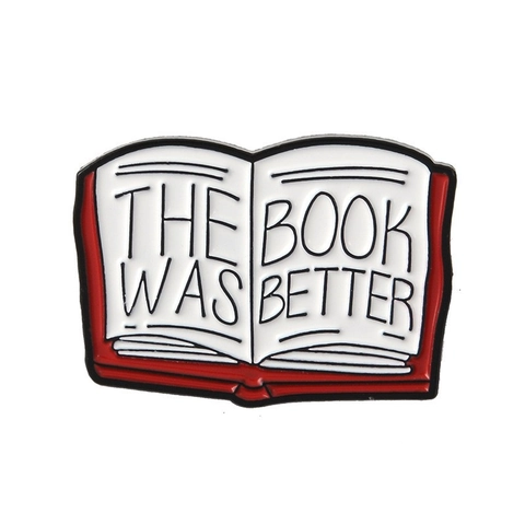 Book Enamel Pin Collection Cute Cartoon Metal Badges For Book Lovers Cat Coffee Novelty Brooches Backpack Clothes Lapel Pin