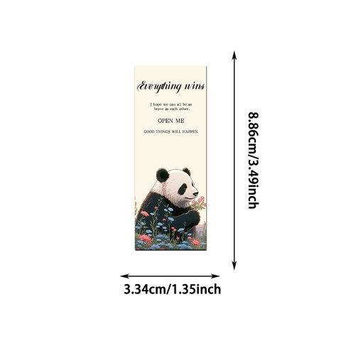 Creativi Adesivi Illustrazione Animali Naturali Per Scrapbooking DIY Diario Decorativo PVC Opaco Etichette Con Panda Volpe