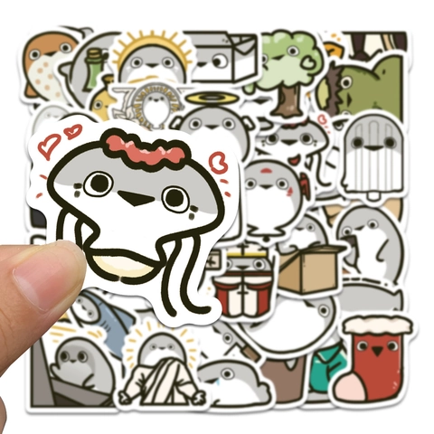 Niedliche Sacabambaspis Cartoon Wasserdichte PVC Aufkleber Für DIY Scrapbook Laptop Koffer Handyhülle Dekorative Tier Meme Decals