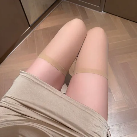 Women Sexy Semi-Transparent Over The Knee Socks Nylon Spandex Stay-Up Long Stockings Solid Color Elastic Fashion Hosiery