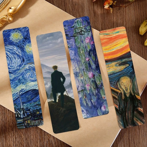 Classical Oil Painting Masterpiece Bookmarks Retro Artistic Reading Accessories For Students And Art Lovers School Library Gift