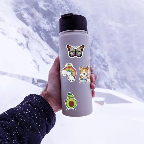Cartoon Graffiti Stickers Waterproof PVC Decals For Luggage Laptop Guitar Water Bottle Skateboard DIY Decorative Stickers