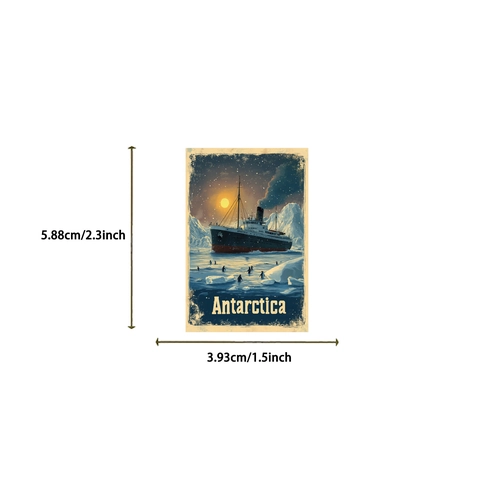Adesivi Vintage Per Poster Di Viaggio Decalcomanie In PVC Impermeabili Per Valigie Laptop Scrapbooking Decorazione DIY