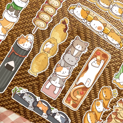 Marcadores de Libros Estilo Japonés Gato Dibujos Animados Cartulina Blanca Para Diario Lectura Oficina Escuela Marcadores Papel Animales