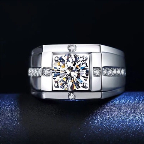 Mode Edelstahl Strass Ring Für Herren Business Poliert Galvanisiert Geometrische Linie Simulierte Diamant Fingerring Schmuck