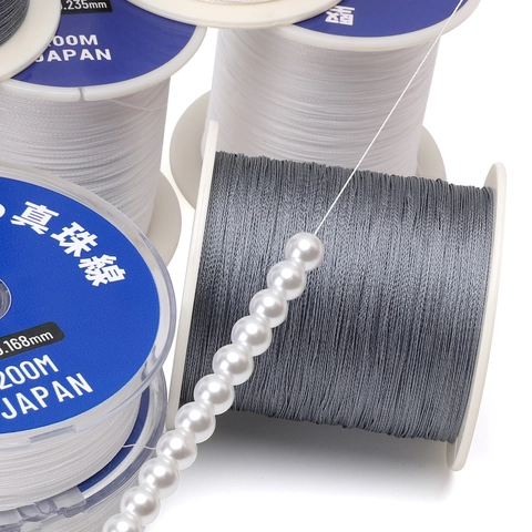 Professioneller Japanischer Perlfaden Perlschnur Für Schmuckherstellung DIY Handgefertigte Armbänder Halsketten Langlebige Nylon Perlleine Zubehör