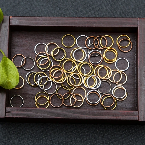 DIY Σιδερένιοι Μεταλλικοί Κρίκοι Σύνδεσης Διπλοί Κρίκοι για Κατασκευή Κοσμημάτων Χρυσό Ασημί Αντίκα Μπρονζέ Μεταλλικοί Κρίκοι
