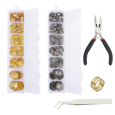 DIY Sieraden Maken Benodigdheden Set Legering Karabijnsluitingen Buigringen Oorhaken Met Opbergdoos Voor Sieraden Reparatie