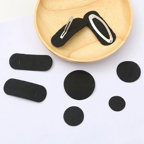 DIY Round Felt Pads Non-Woven Circular Mats For Hair Accessories Hand Made Craft Bottoming Decoration Accessories For Bows