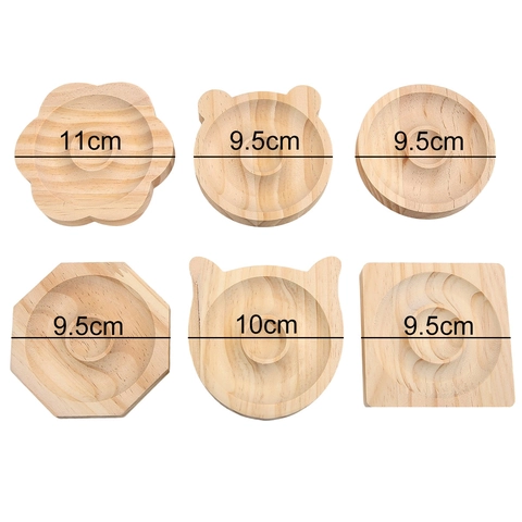Natural Solid Wood Jewelry Display Tray For Bracelet Bead Design Board Bamboo Jewelry Organizer Photography Prop Acrylic Plate