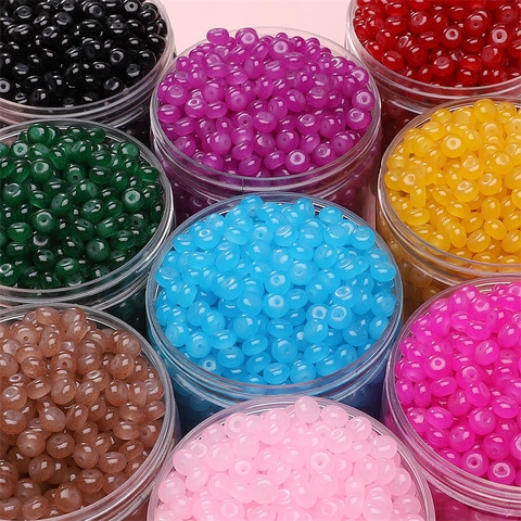 8x5mm Glass Rondelle Beads For DIY Jewelry Making Imitation Jade Abacus Loose Beads For Handmade Bracelet Necklace Accessories