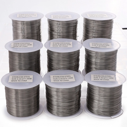 Stainless Steel Beading Wire For DIY Jewelry Making Soft Metal String For Bracelets Necklaces Handicrafts Crafts DIY Tools