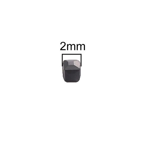 Facettierte Quadratische Glasperlen Bunt Beschichtet Mini Würfel Lose Perlen DIY Schmuckherstellung Armband Halskette Zubehör