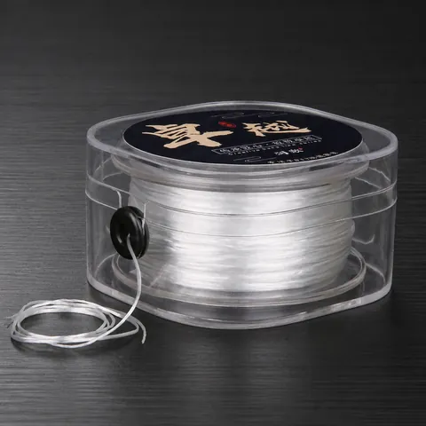 Flat Elastic Crystal Cord For Jewelry Making Beading DIY Bracelet Necklace Handmade Craft Stretch String With Storage Box