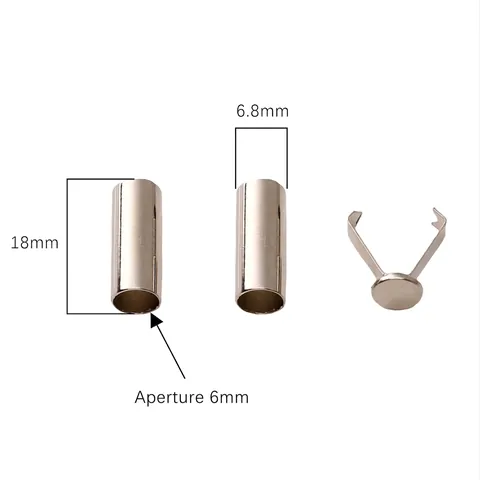 Alloy Metal Cord Ends Drawstring Tips For DIY Jewelry Making Clothing Hoodies Pants Replacement Buckle Fastener Accessories