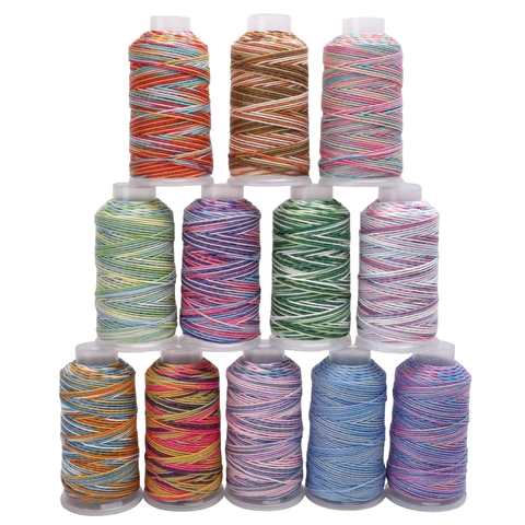 Handgemaakte Sterrenhemel Gradiënt Katoenen Koord Met Goud Metaaldraad DIY Sieraden Maken Accessoire Ambachtelijk Touw Voor Geschenkverpakking